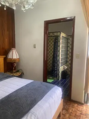 Cama o camas de una habitación en Los viveros de Coyoacan