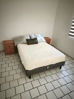 Cama o camas de una habitación en casa agradable
