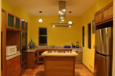 Plano de Penthouse en Huatulco con alberca, balcón, 5 min playa