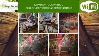 Plano de Cabañas Hogar Bambu Cuetzalan