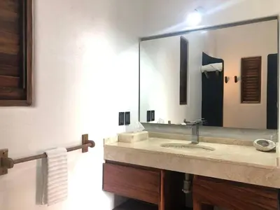Un baño de Beach House - Puerto Escondido Gated Community