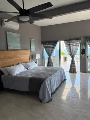 Cama o camas de una habitación en Casa Moran