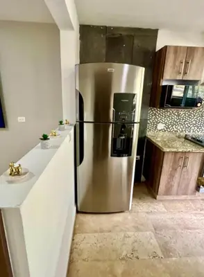 Una cocina o zona de cocina en Casa Galerias Serdan II