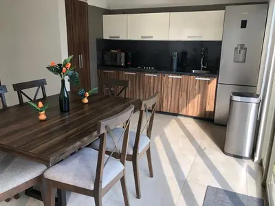 Una cocina o zona de cocina en Preciosas villas privadas