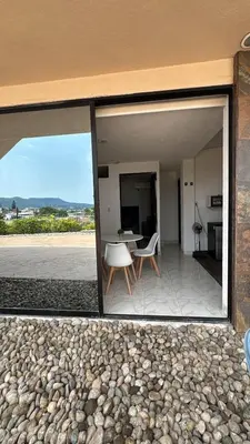 Un balcón o terraza de Suite La Lomita #3 Climatizada