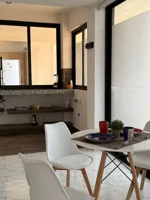 Zona de estar de Suite La Lomita #3 Climatizada