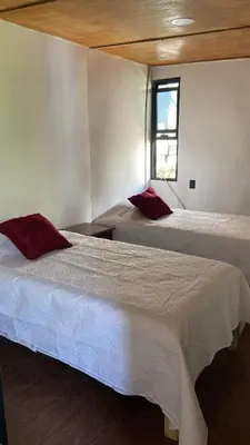 Cama o camas de una habitación en El rincón mazateco
