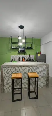 Una cocina o zona de cocina en Reforma 30 D1 El corazon de Xalapa a tus pies
