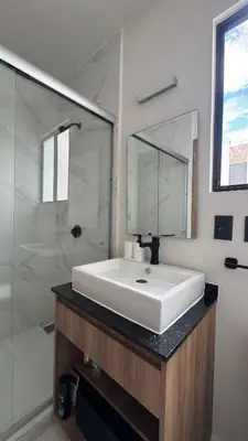 Un baño de House Alto 58 Xochitepec Morelos
