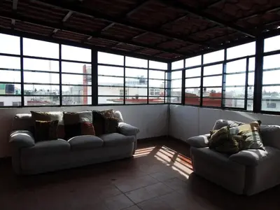 Zona de estar de MJ Habitaciones Cholula