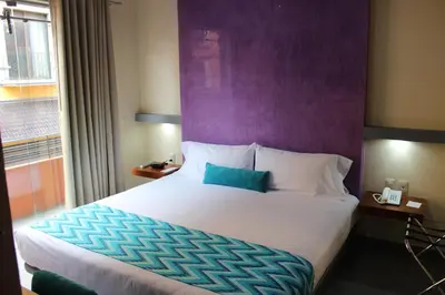 Cama o camas de una habitación en Orizaba Inn