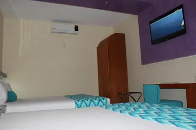 Cama o camas de una habitación en Orizaba Inn