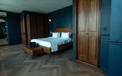 Cama o camas de una habitación en The Sapphire View Suite