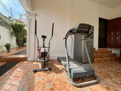 Gimnasio o instalaciones de fitness de Eco-Hotel boutique Casa Solar Minatitlán