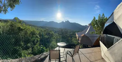 Paisaje cerca de este hotel