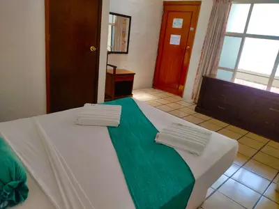 Cama o camas de una habitación en Ameyali Teques