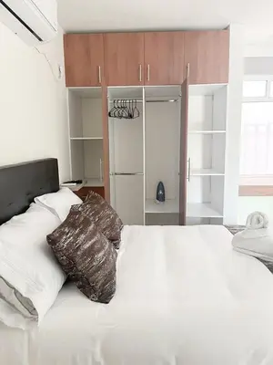 Cama o camas de una habitación en Casa Chula - Apartment in downtown Oaxaca