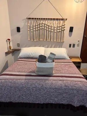 Cama o camas de una habitación en Nanabi