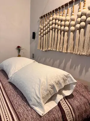 Cama o camas de una habitación en Nanabi