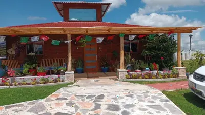 Edificio en el que se encuentra el camping resort