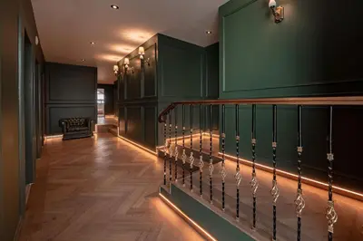 Plano de The Ruby Suite luxury room