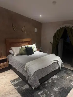 Cama o camas de una habitación en Apto cerca del zócalo principal