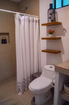Un baño de Full Kitchen, Great View, Historic Center, Quiet