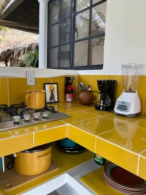 Una cocina o zona de cocina en Casa Kata