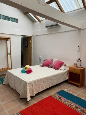 Cama o camas de una habitación en Casa Kata