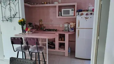 Una cocina o zona de cocina en Casa con alberca en Zona Diamante