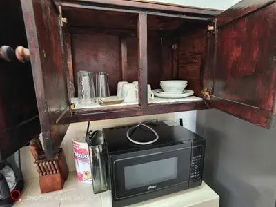 Una cocina o zona de cocina en Mar y Sol vista espectacular
