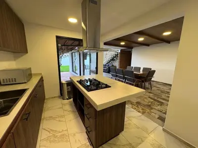 Una cocina o zona de cocina en Malintzi Garden House