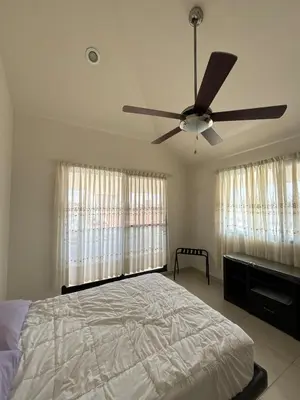 Cama o camas de una habitación en Casa Mango