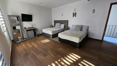 Cama o camas de una habitación en Loft 49 Valquirico