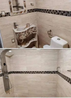 Un baño de Cabañas Aruba