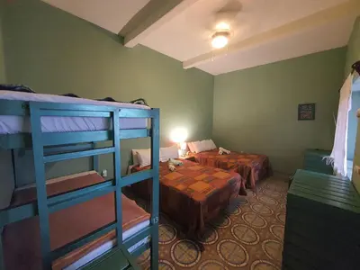 Cama o camas de una habitación en Hierba De Conejo Hostel