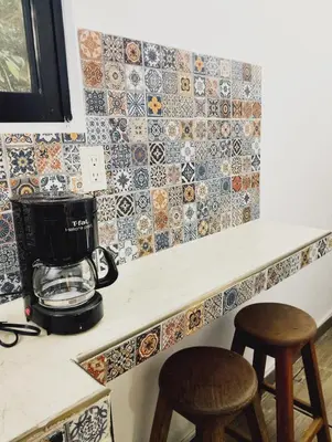 Plano de Posada Casa Tortuga, Zipolite