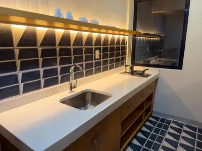 Una cocina o zona de cocina en Casa Carteros