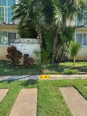 Jardín al aire libre en Departamento en Marina Diamante Rooftop y Jacuzzi privado