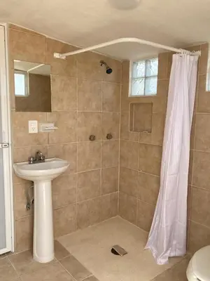 Un baño de Departamento en Marina Diamante Rooftop y Jacuzzi privado