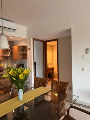 Plano de Depa en Acapulco Diamante - Albercas, Canchas y Jardines Apartment in Acapulco Diamante - Pools, Sports Courts and Garden Views