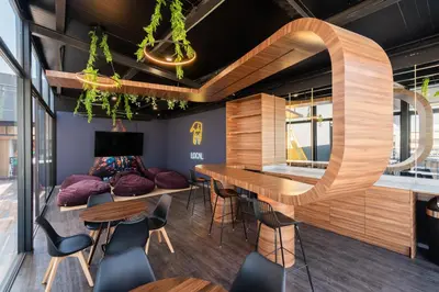 Zona de estar de Luxury Apartment in Narvarte 104