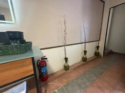 Una cocina o zona de cocina en 1 Centrico y lujoso apartamento en Atlíxco