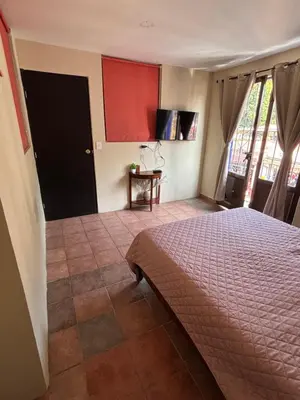 Cama o camas de una habitación en 1 Centrico y lujoso apartamento en Atlíxco