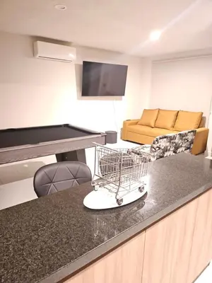 Una televisión o centro de entretenimiento en Casa DAGA