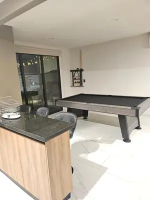 Plano de DAGA House Pool table, pool and air conditioning