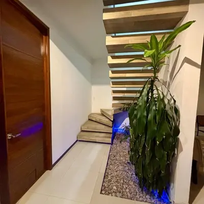 Plano de Casa Huamuche, warm and full of charm