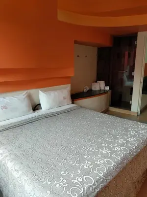 Cama o camas de una habitación en Motel Éxtasis