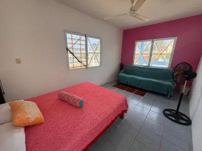 Cama o camas de una habitación en Casa Paraíso