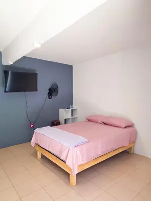 Cama o camas de una habitación en Habitación estándar tancitaro